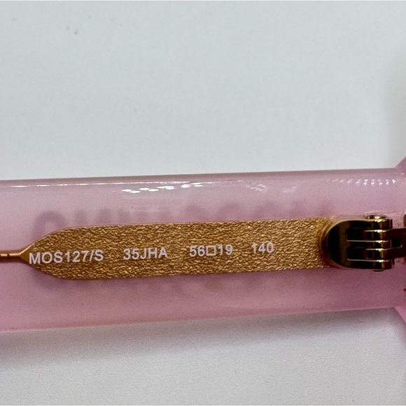 Moschino - pink Translucent sunglasses MOS 127/S 35JHA - 56-19-140 - Picture 3 of 14